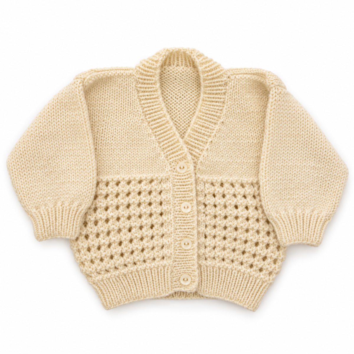 Hand Knitted Cardigan