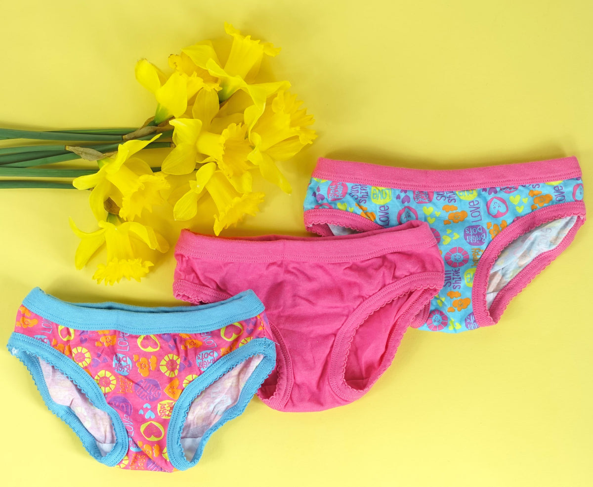 Girls 6 Pack Briefs