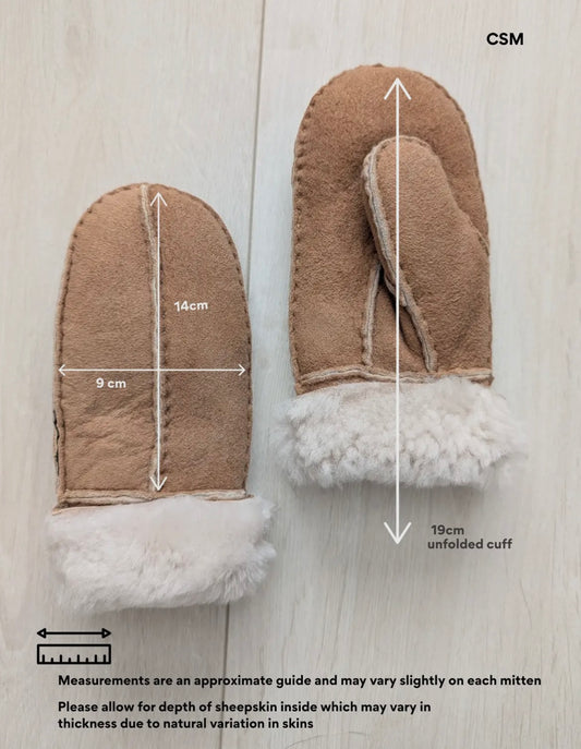 Sheepskin Mittens