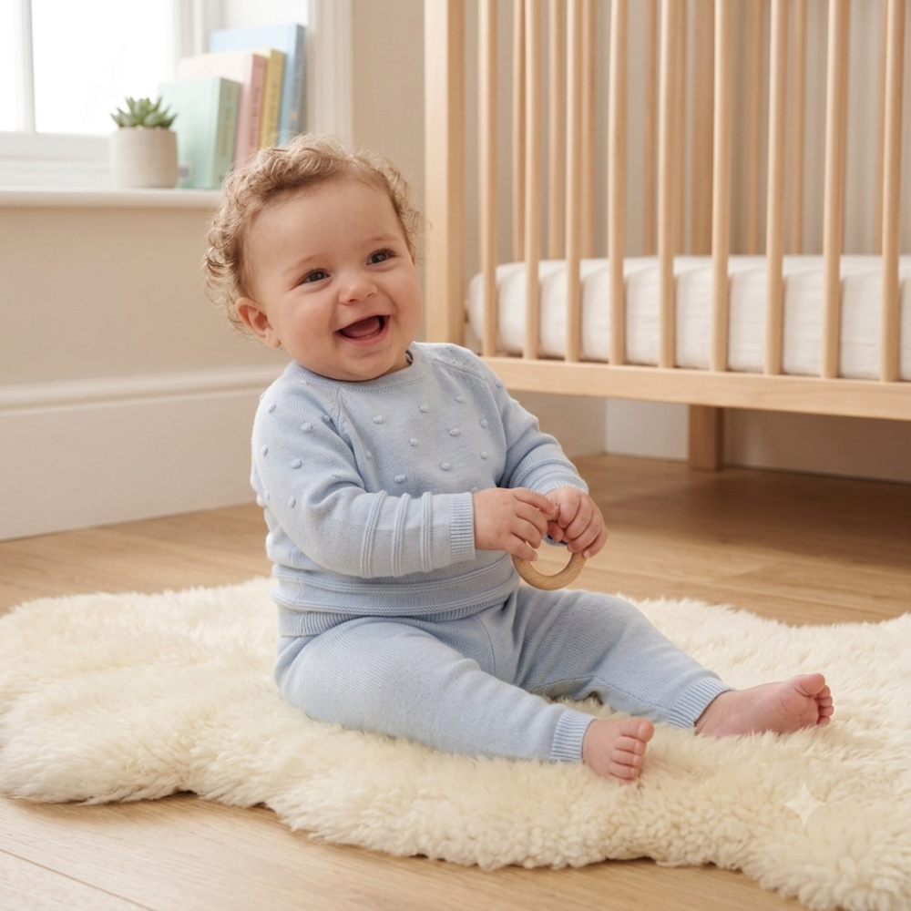 Baby Boys Knitted Outfit