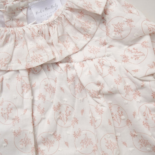 Baby Girls Blouse & Knitted Trousers with Outfit