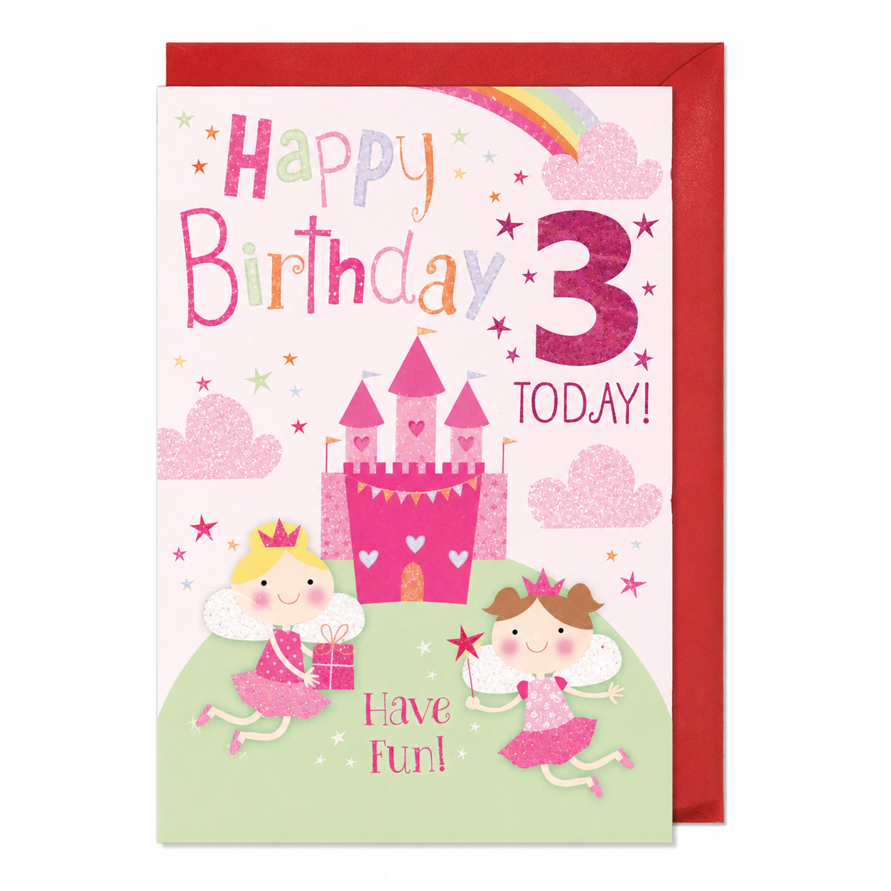 Happy Birthday 3 Today! Card
