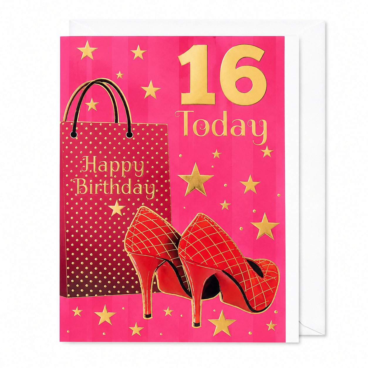 16 Today Birthday Card