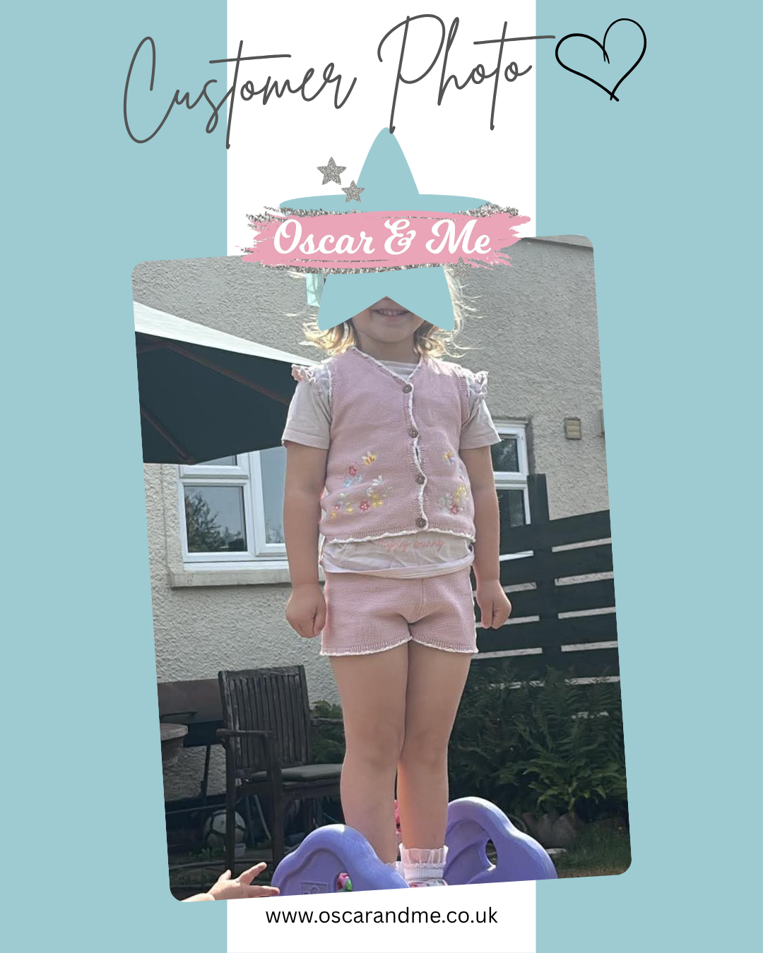 Girls Cotton Knit Outfit