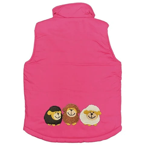 Baby Girls Sheep Gilet