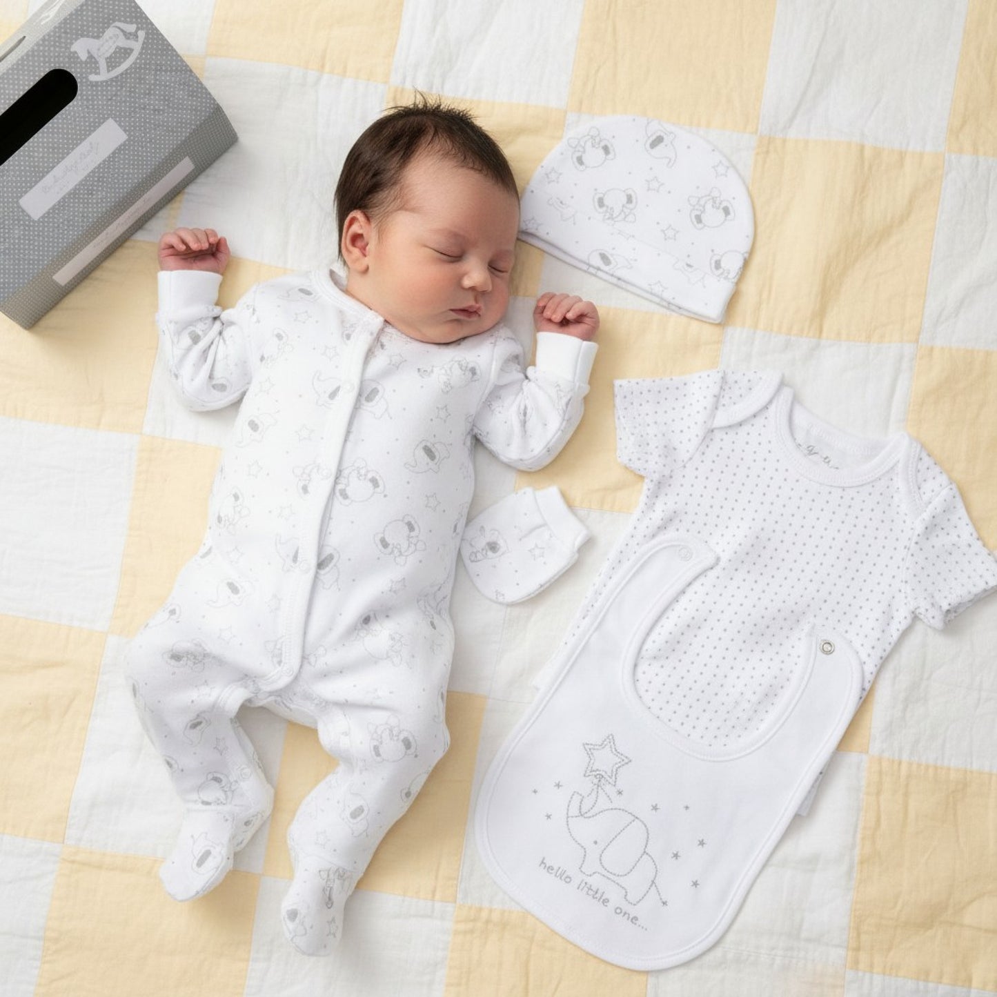 Baby 5 Piece Gift Set with Gift Bag