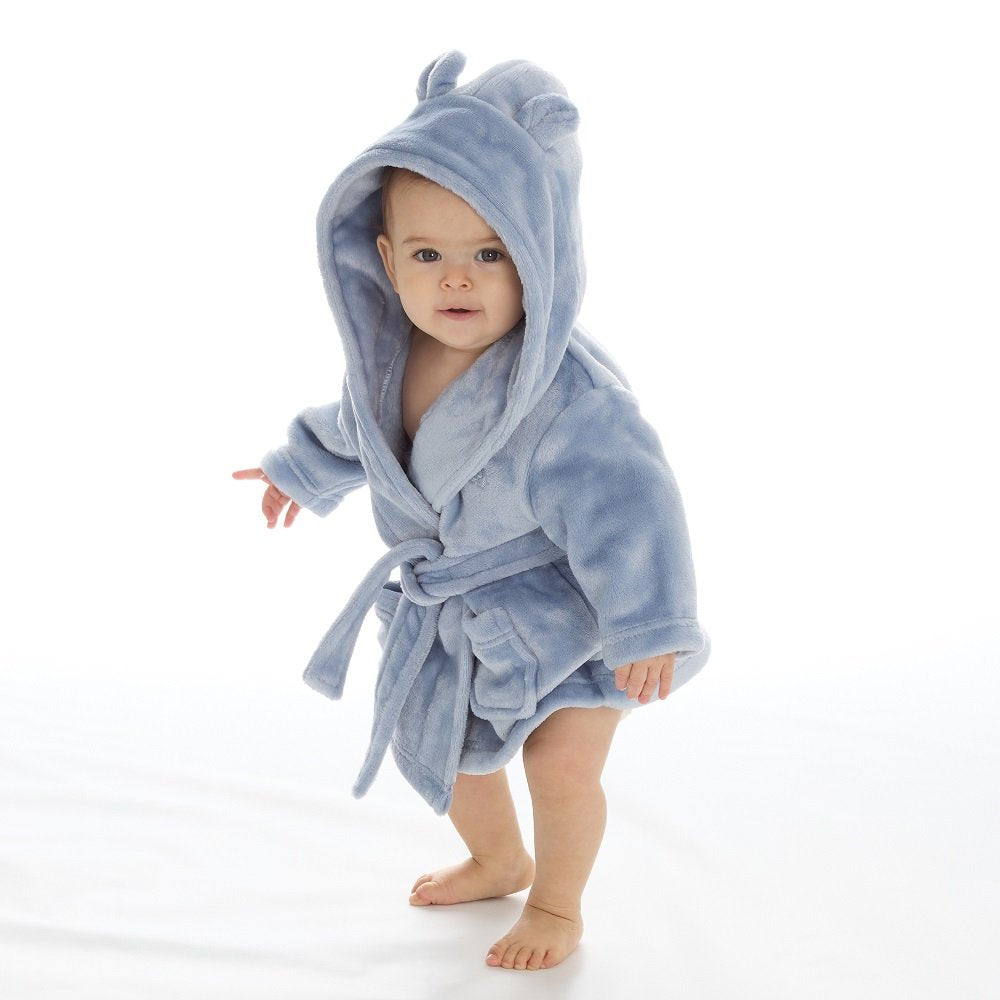 Baby Boys Hooded Dressing Gown