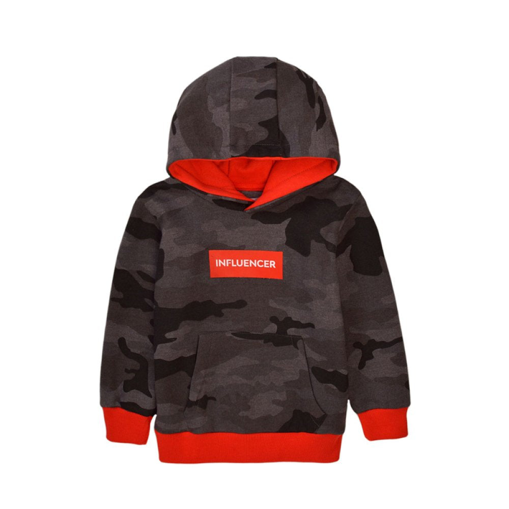 Boys Camo Hoodie