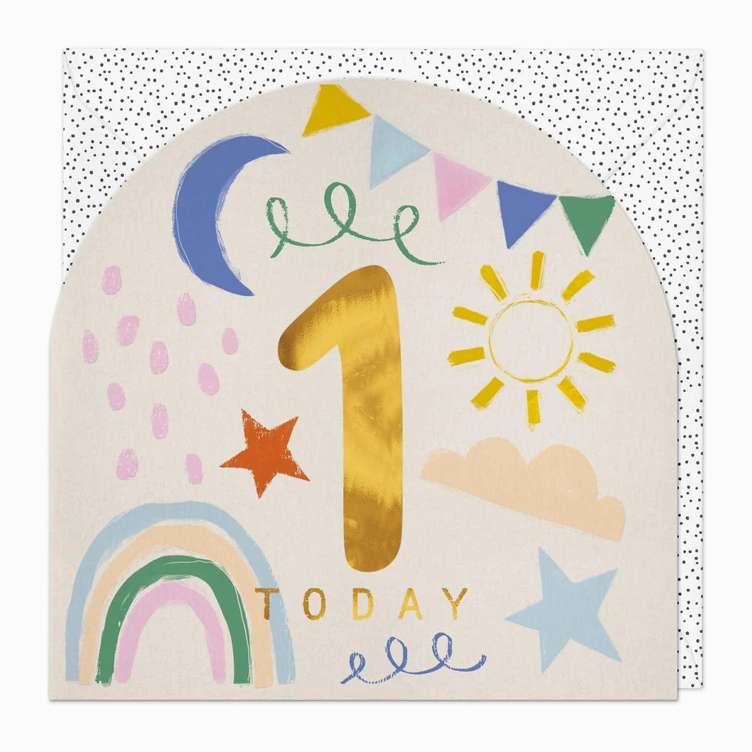 Little Joy 1st Birthday Card