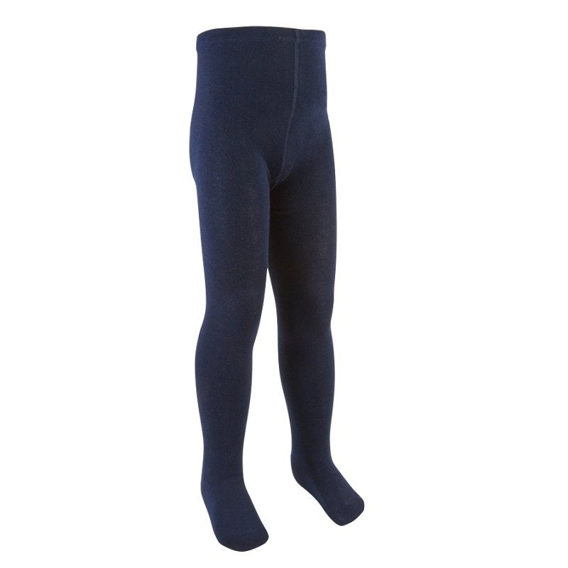 Girls Navy Knitted Tights – Oscar Me