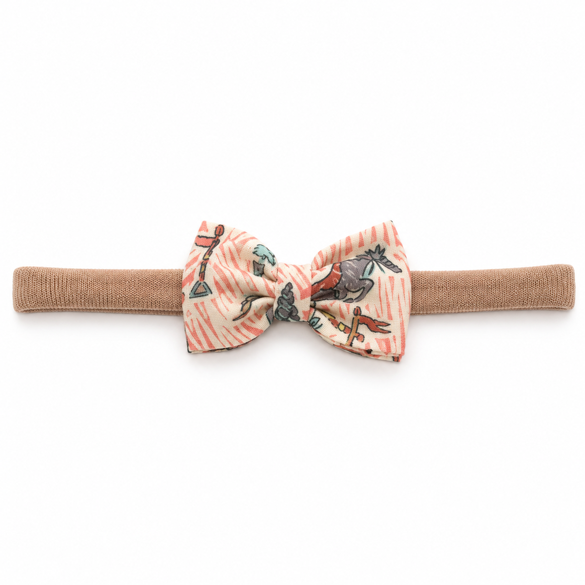 Liberty Gymkhana - Blush Small Bow Headband