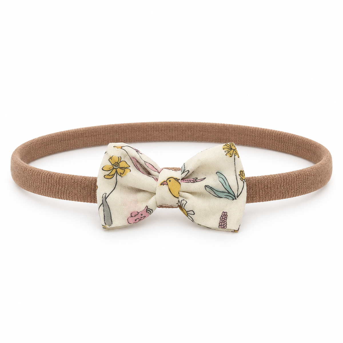 Liberty Theo - Pink Small Bow Headband