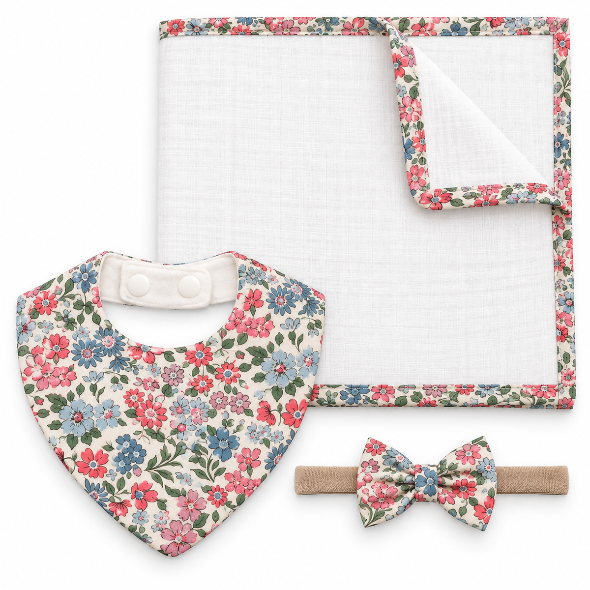 Liberty Print 3 Piece Gift Set