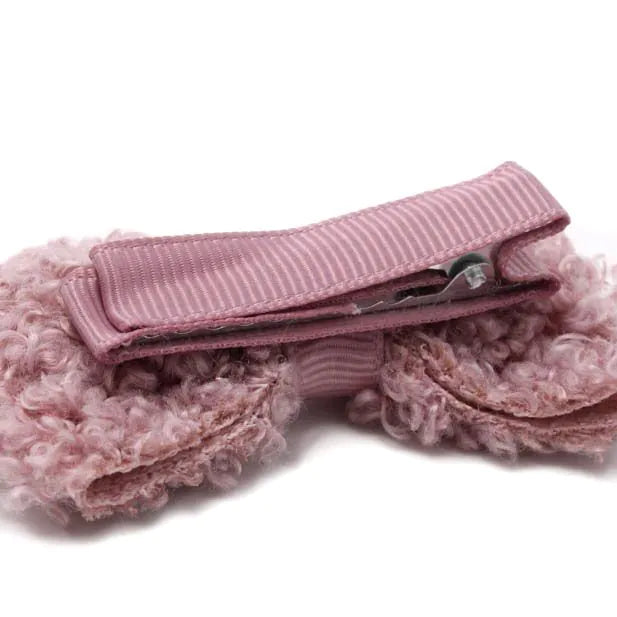 Set Of 3 Boucle Bow Clips