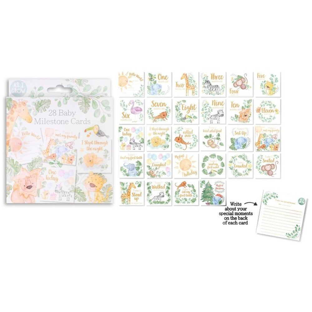 Baby Milestone Cards