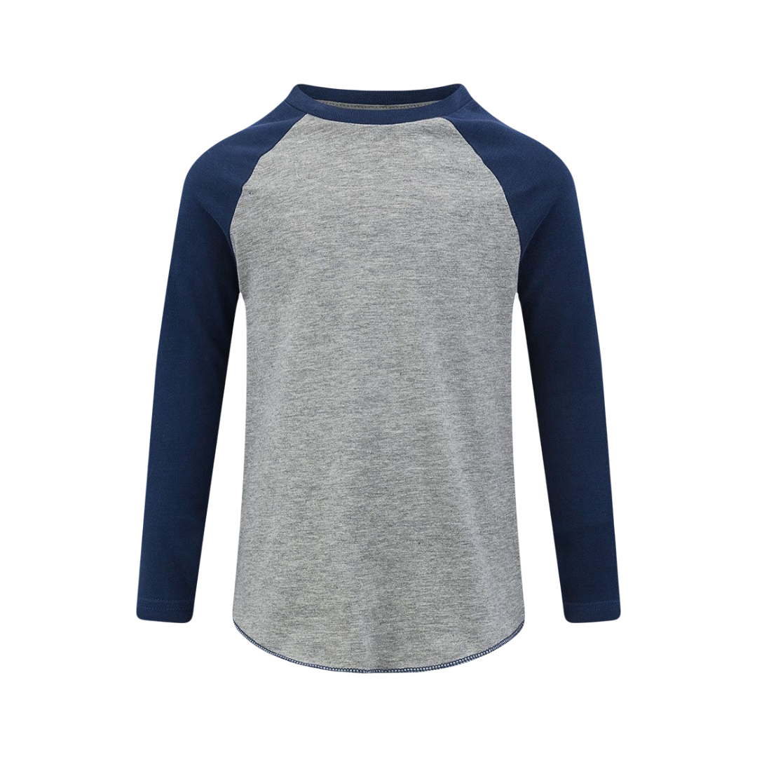 Boys Long Sleeve Baseball T-Shirt