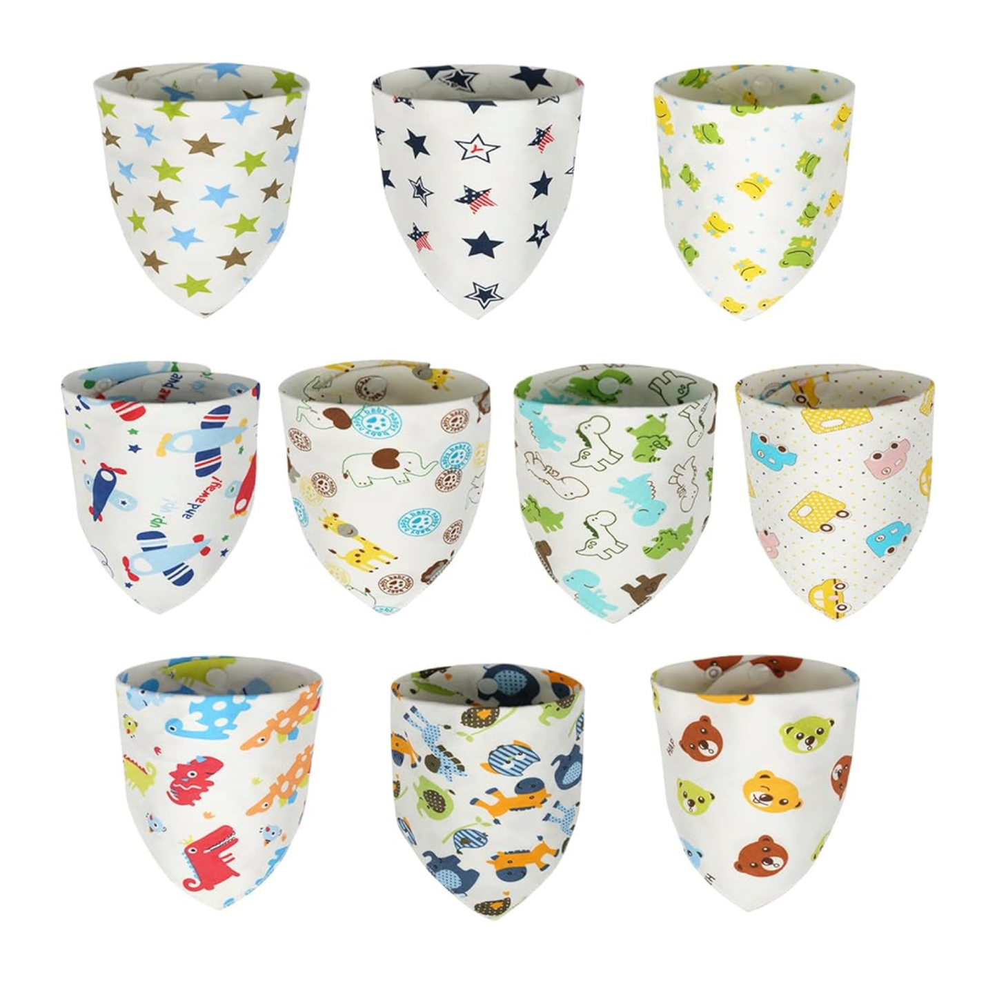 Organic Cotton Bandana Bib