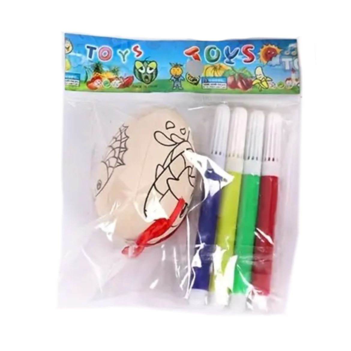 Colour-in Easter Egg Decoration