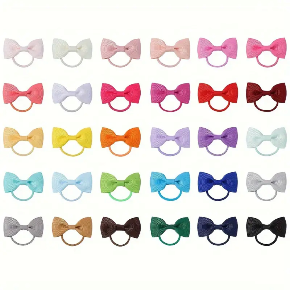 Single Bow Hair Elastic