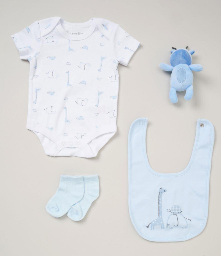 Baby Blue Boxed Gift Set