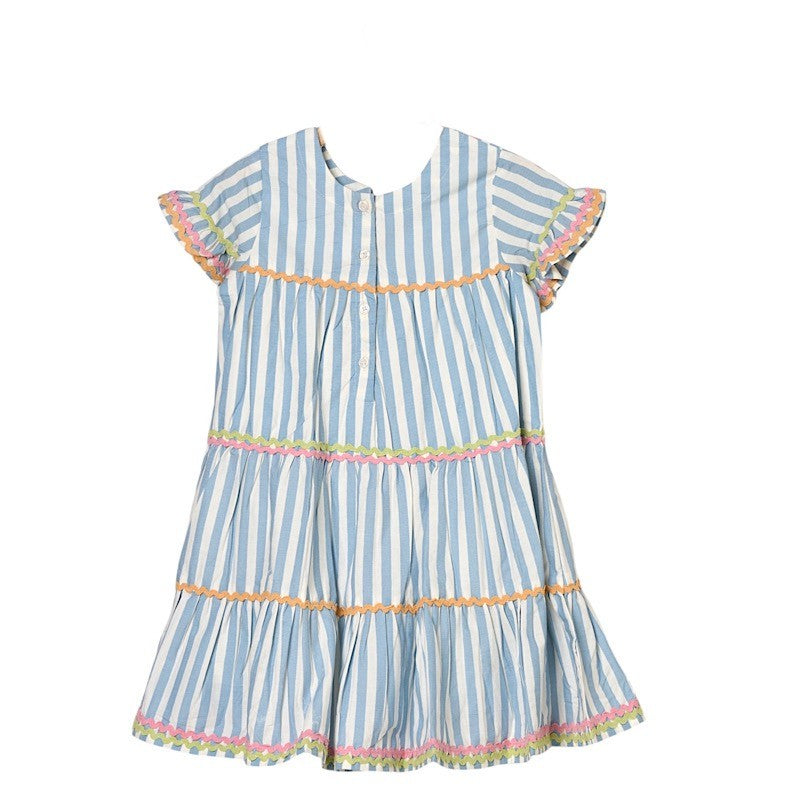 Girls Tiered Maxi Dress