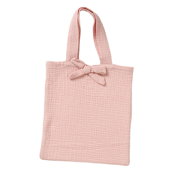 Girls Muslin Dress with Bag