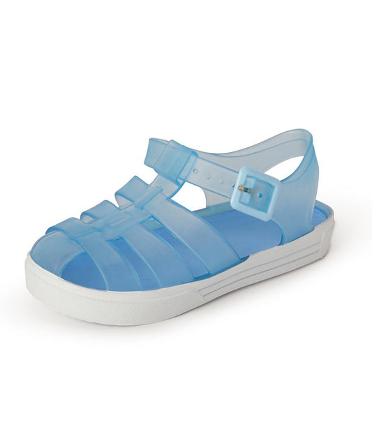 Baby Boys Sky Blue Jelly Shoes