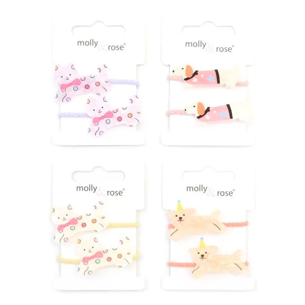 Animal Motif Elastics