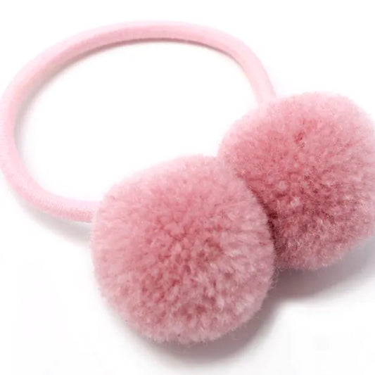 Pom Pom Hair Elastics