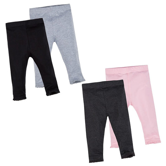 Baby Girls Twin Pack Leggings