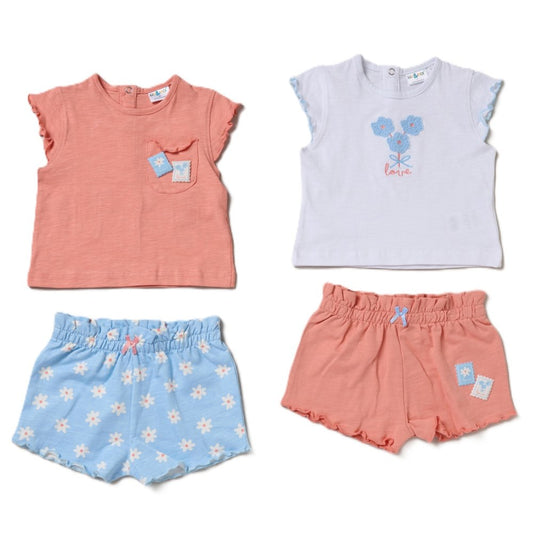 Baby Girls 4 Piece Outfit