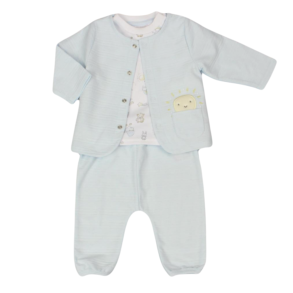 Baby Boys 3 Piece Outfit