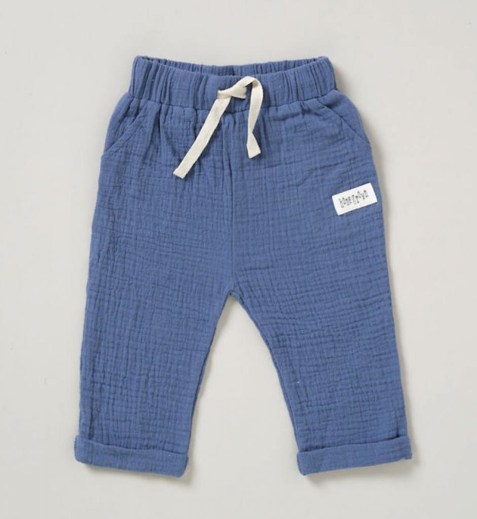 Baby Boys Organic 3 Piece Muslin Outfit