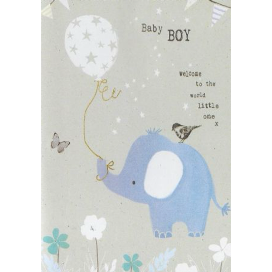 Baby Boy Greeting Card