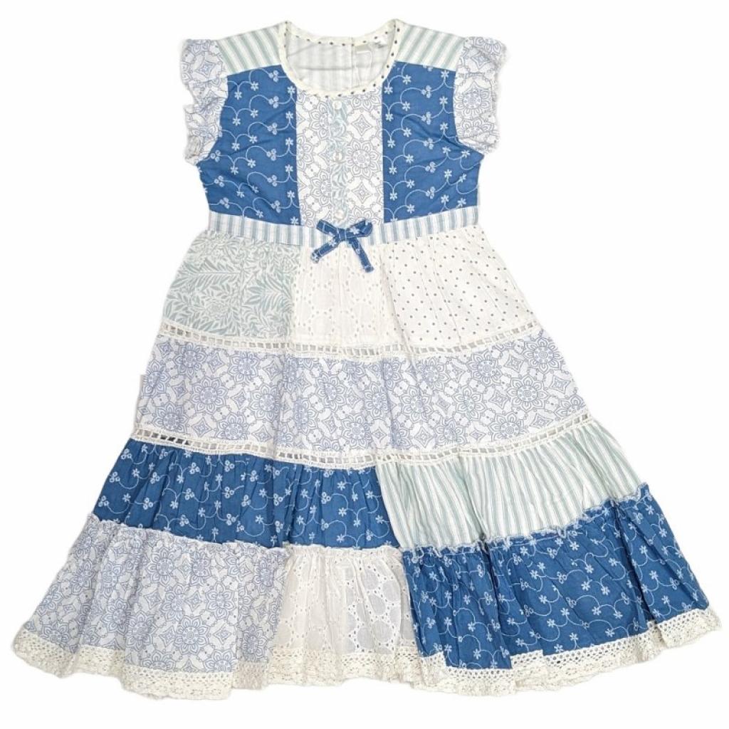 Girls Patchwork Dress