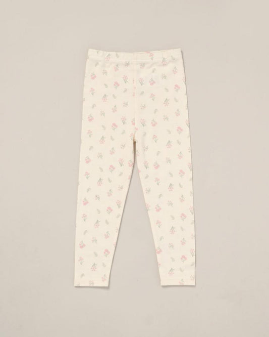 Baby Girls Muslin Top & Floral Leggings Outfit