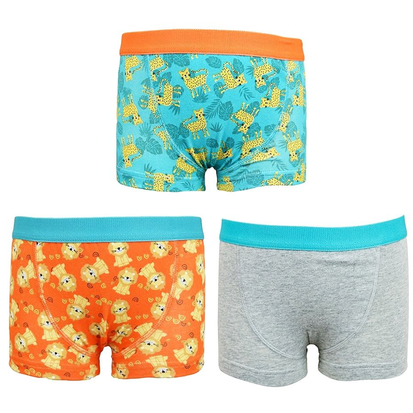 Boys Safari Print Trunks