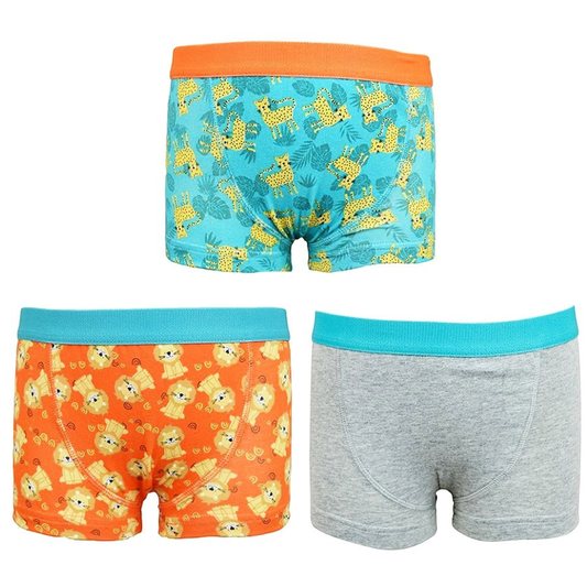 Boys Safari Print Trunks