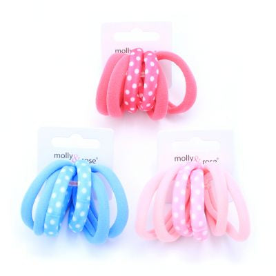 Spotty Jersey Elastics