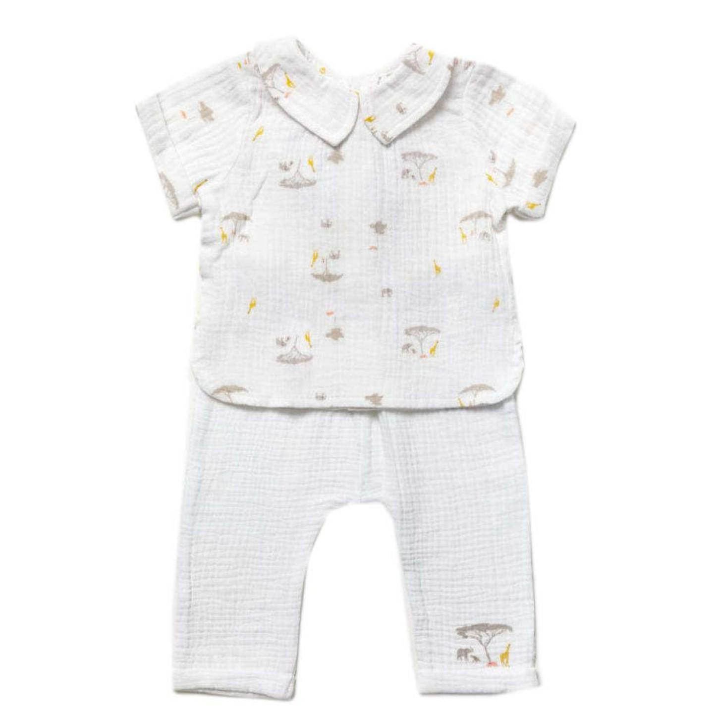 Baby Muslin Safari Outfit