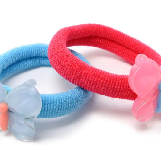 Butterfly Jersey Hair Elastics