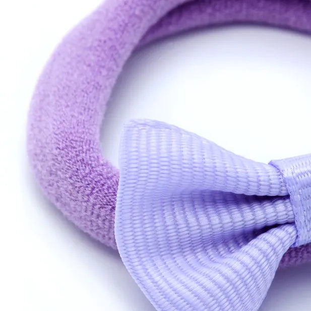 Bow Jersey Hair Elastics