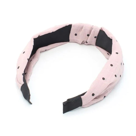 Polka Dot Knotted Aliceband