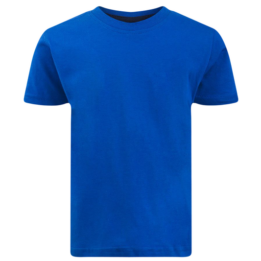 Boys Plain Short Sleeve T-Shirt