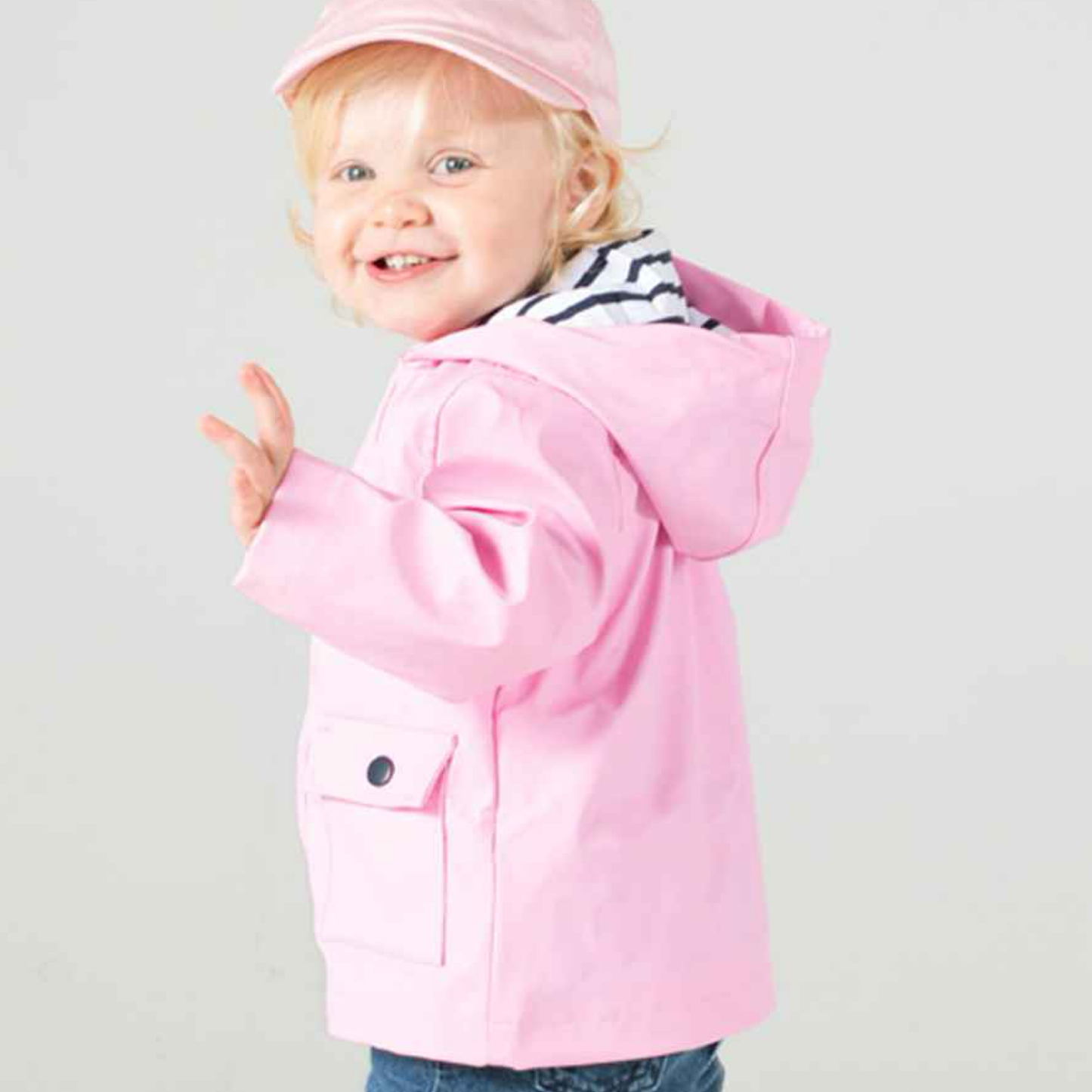Baby Pink Rain Jacket
