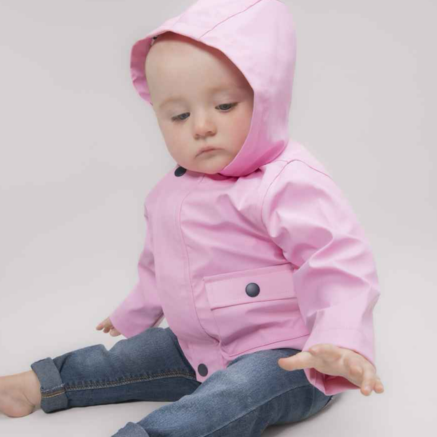 Baby Pink Rain Jacket