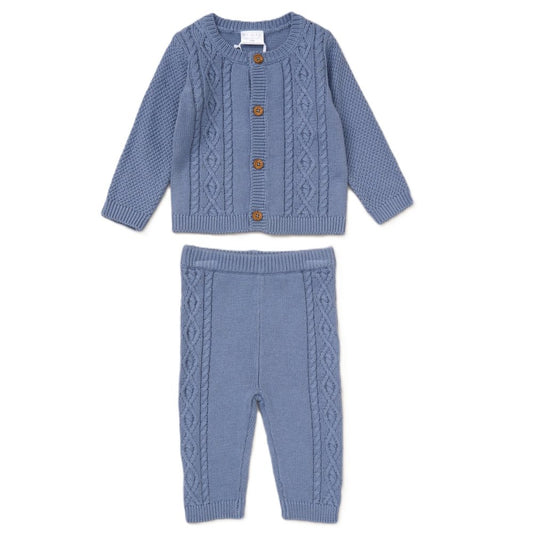 Baby Boys 2 Piece Knitted Outfit