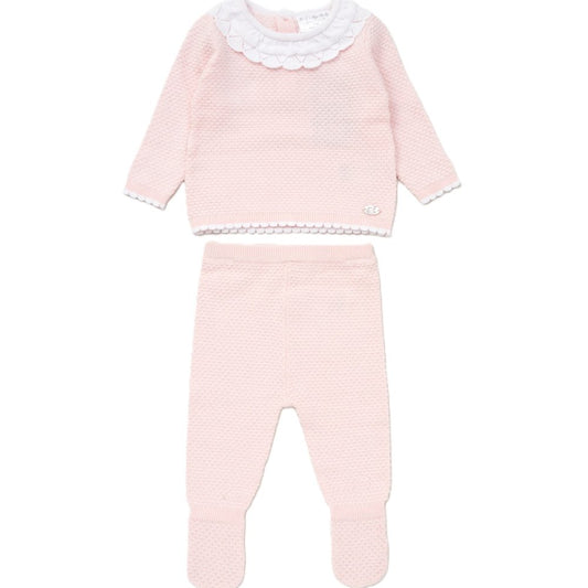 Baby Girls 2 Piece Knitted Outfit