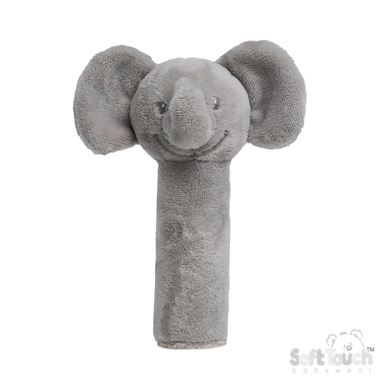 Grey Eco Recycled Elephant Squeaky Toy