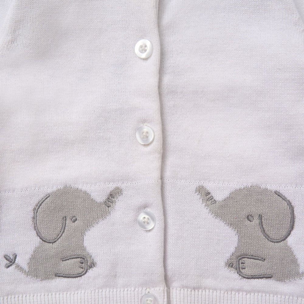 Baby Elephant Knitted Outfit